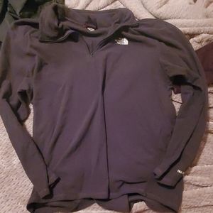 Half zip up north face